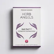 THC PLUS (made with RSO) 50mg (10x5mg) Capsules by Herb Angels