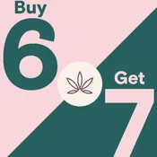 Buy 6 get the 7th FREE!