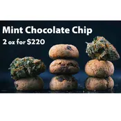 2 oz for $220 Mint Chocolate Chip