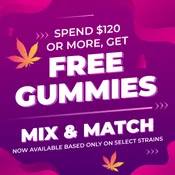 MIX AND MATCH OF YOUR CHOICE ! GET FREE EDIBLE WHEN YOU SPEND $120+