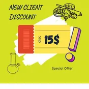 15$ off for new client
