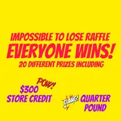 WIN 20 DIFFERENT PRIZES WITH ANY PURCHASE!