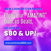 PINK CLOUD (NORTH YORK) SAME DAY FREE DELIVERY