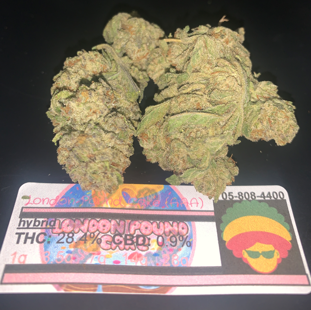 ***NEW $100/OZ*** London Pound Cake (AAA+) 28.4%THC 0.9% CBD