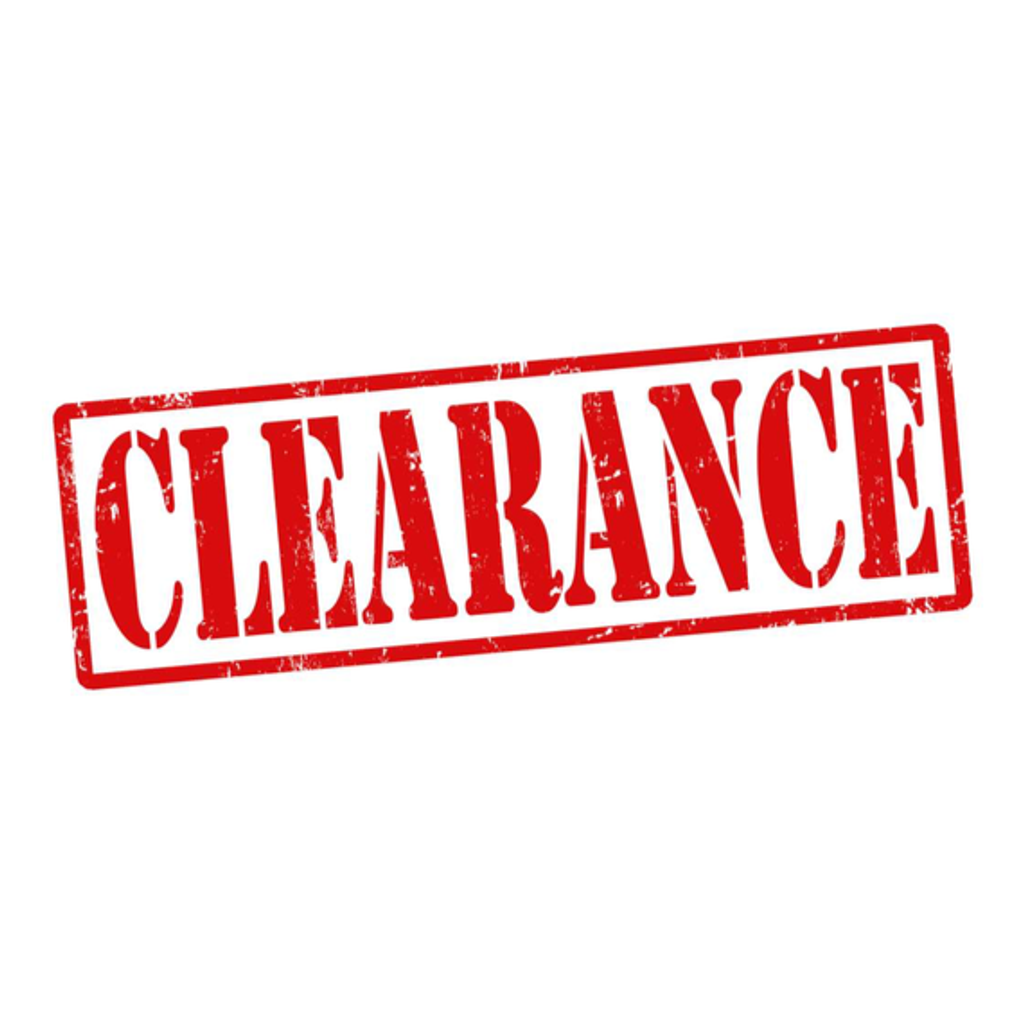 Clearance Flower Menu