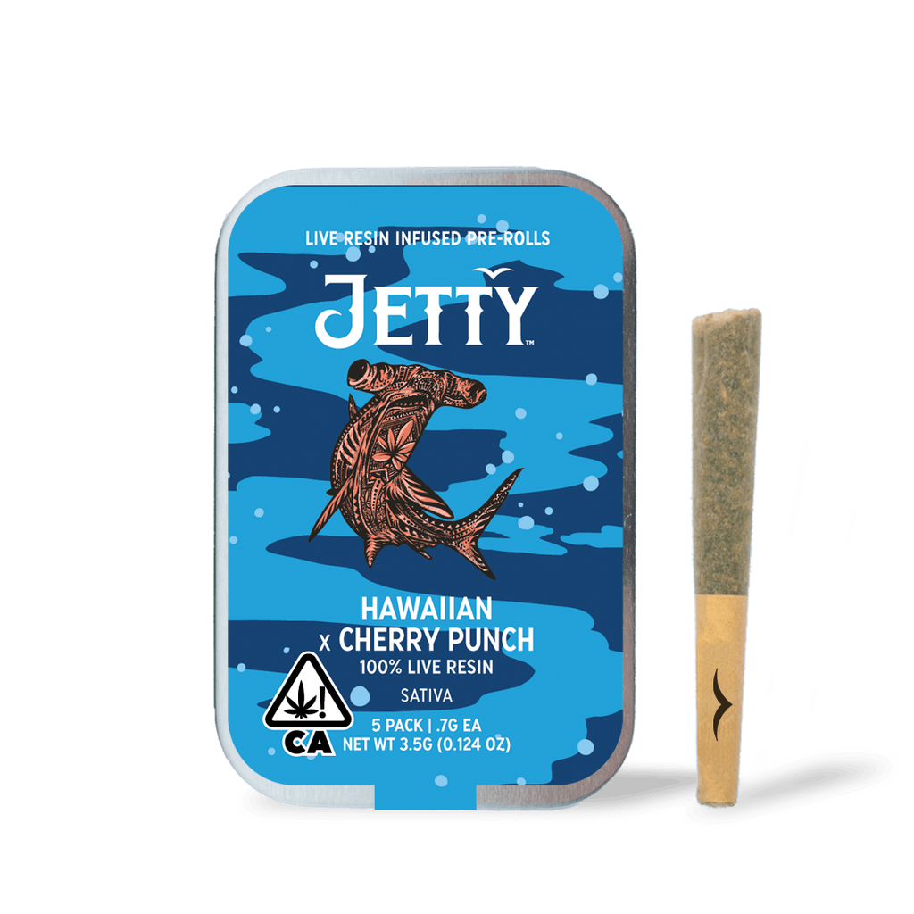 Hawaiian x Cherry Punch Live Resin Infused Pre-Roll 5 Pack (3.5g)