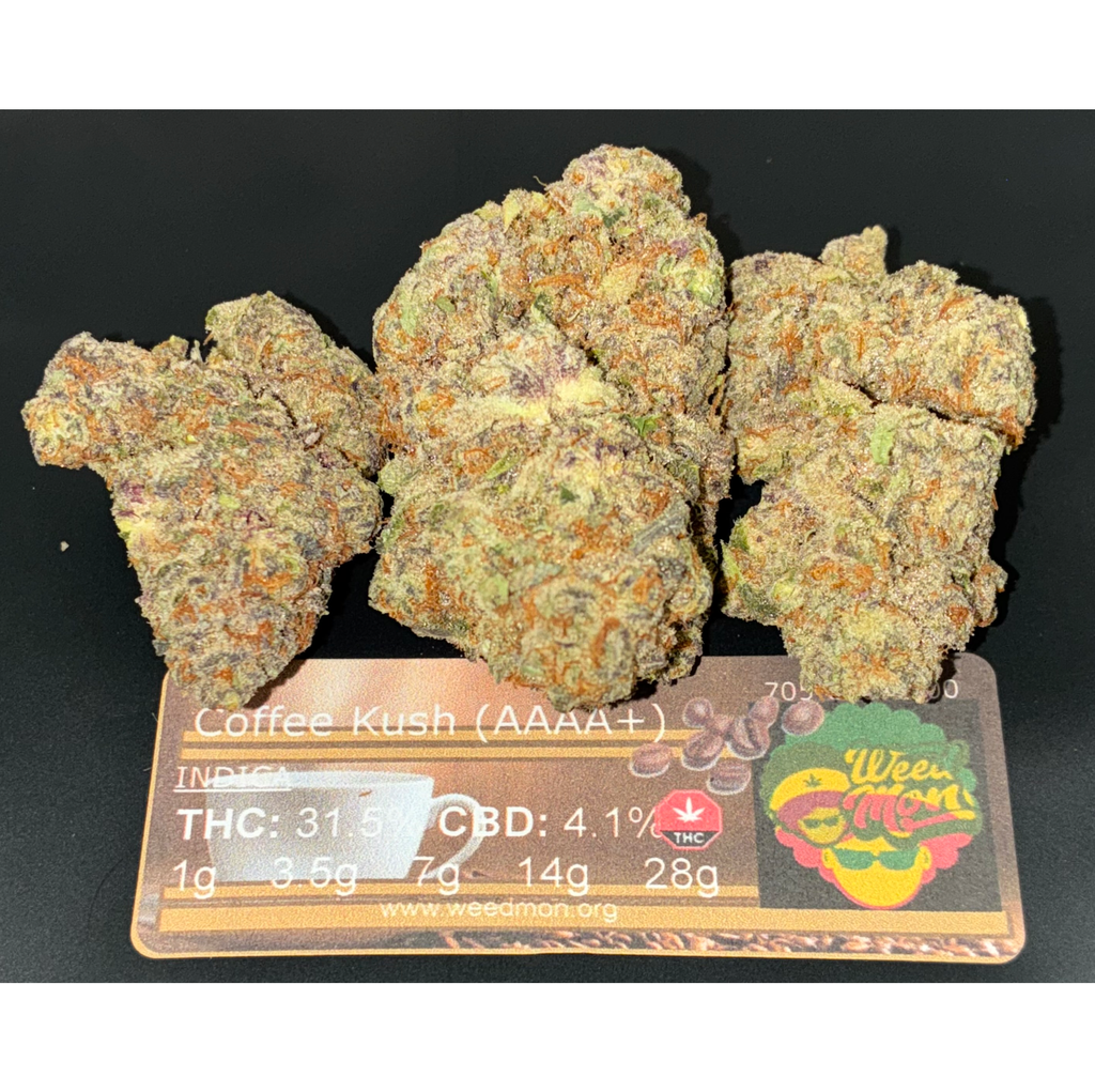 *********NEW BLACK FIRDAY DEAL* Coffee Kush (AAAA+) THC: 31.5% CBD: 2.0%