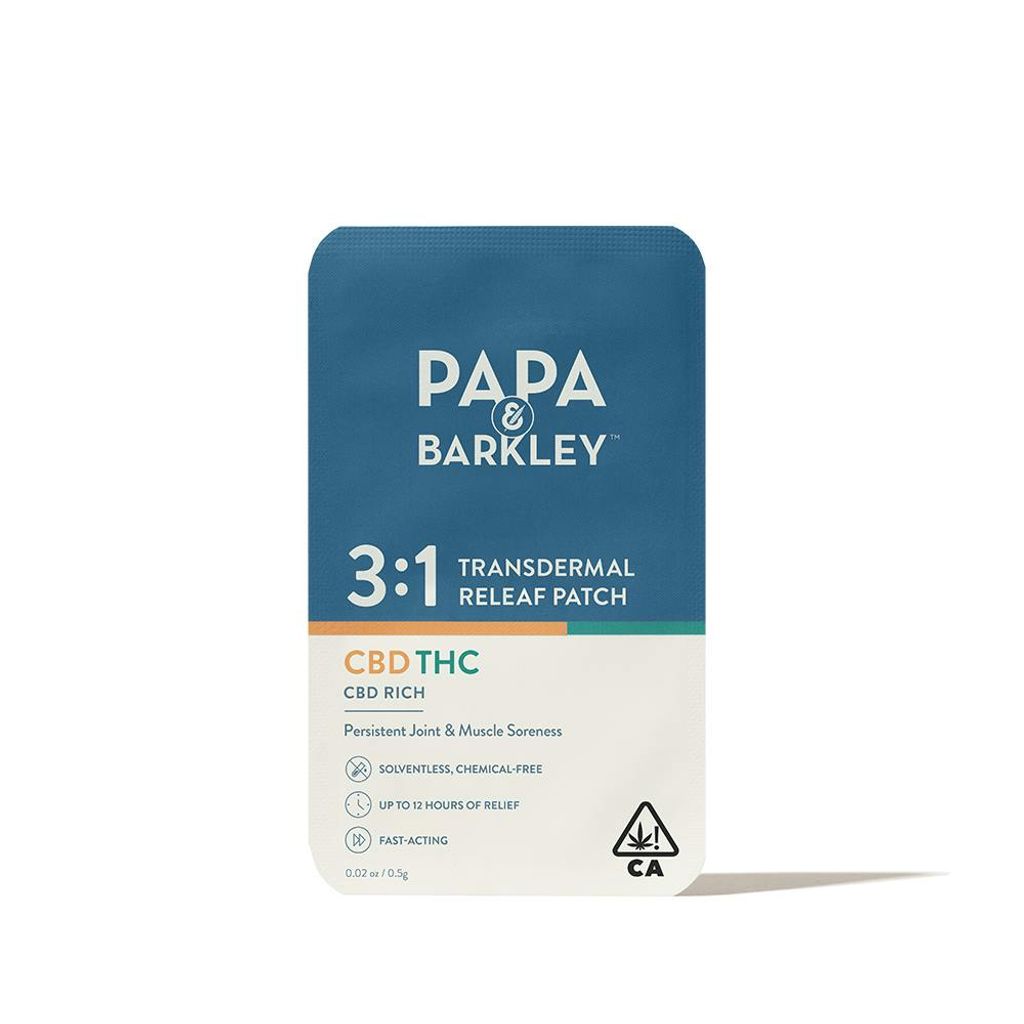 Releaf Patch 3:1 CBD:THC 30mg