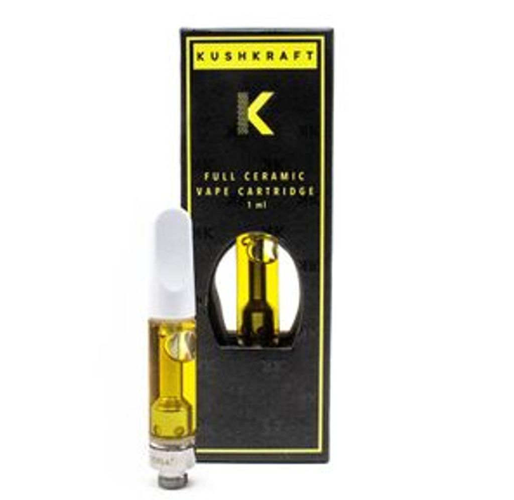 King Louis XIII Indica 1mL THC Vape Cartridge by KushKraft