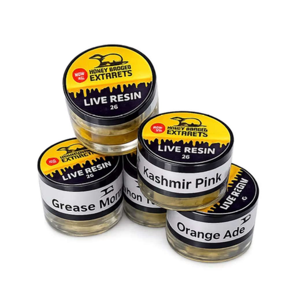 (NEW!) Honey Badger Extracts 2G Jar - Live Resin