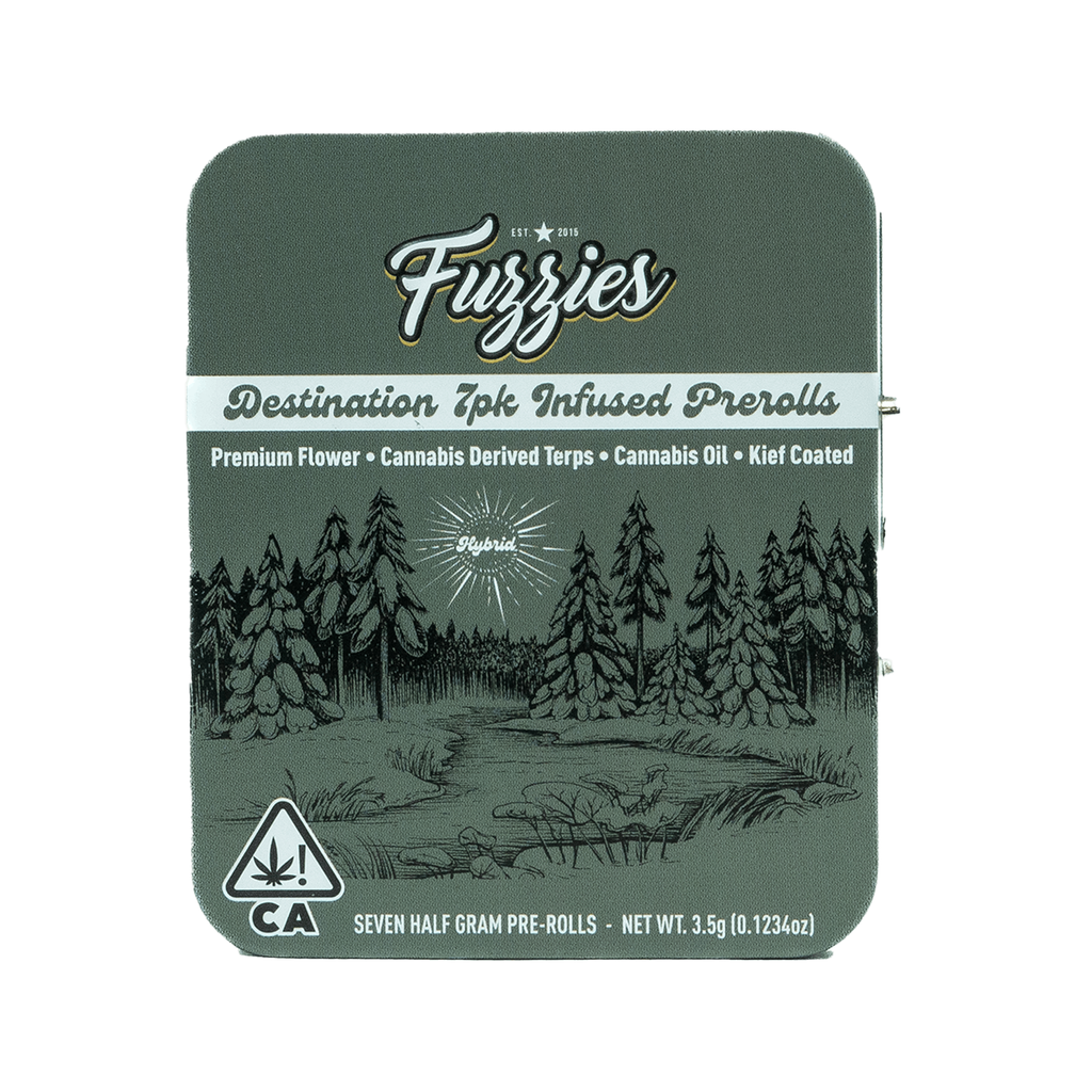 Fuzzies Destination 3.5g Infused 7-Pack - Dutch Treat Hybrid
