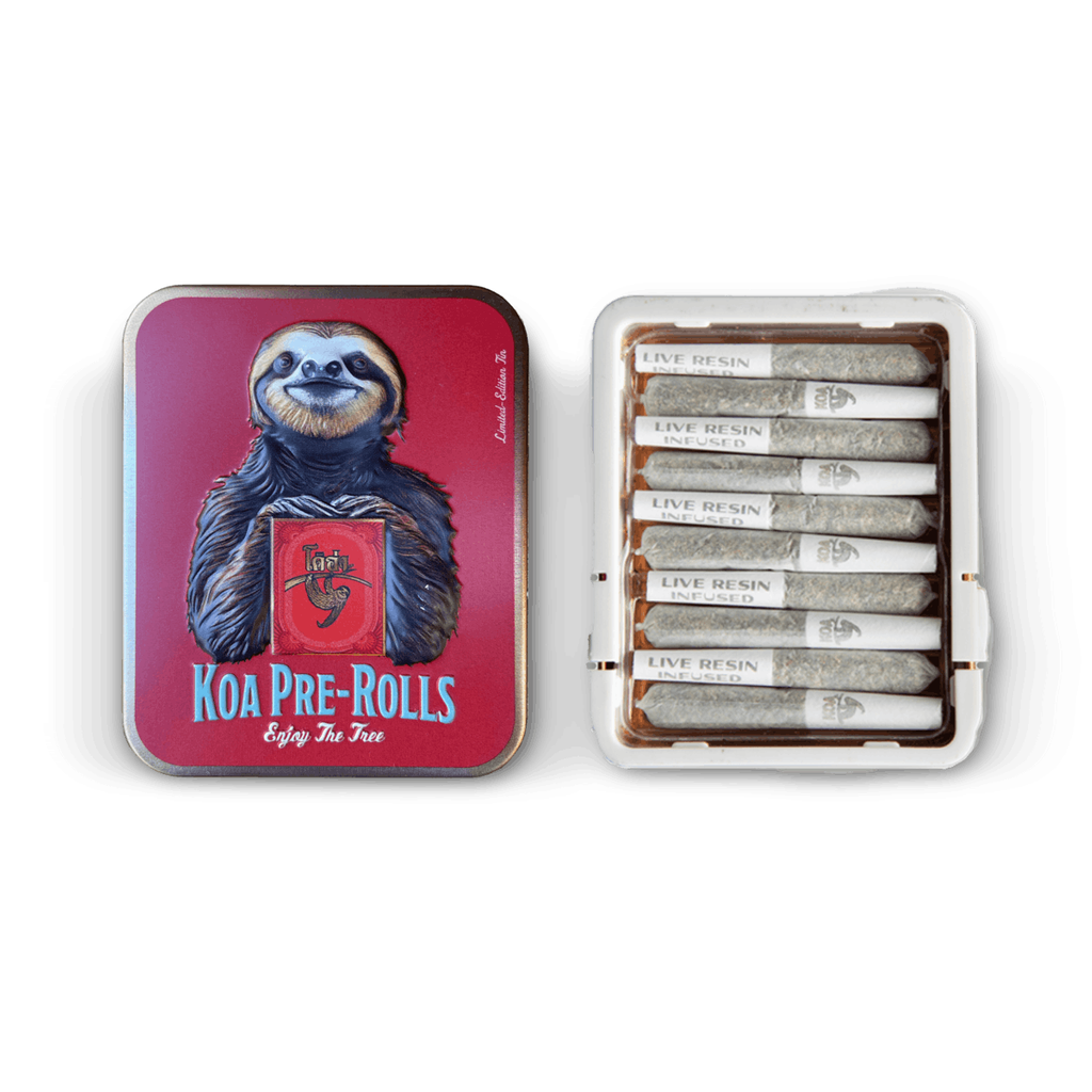 Koa Live-Resin Infused Pre-Rolls 3.5g (10pk) - XJ13 x Green Crack