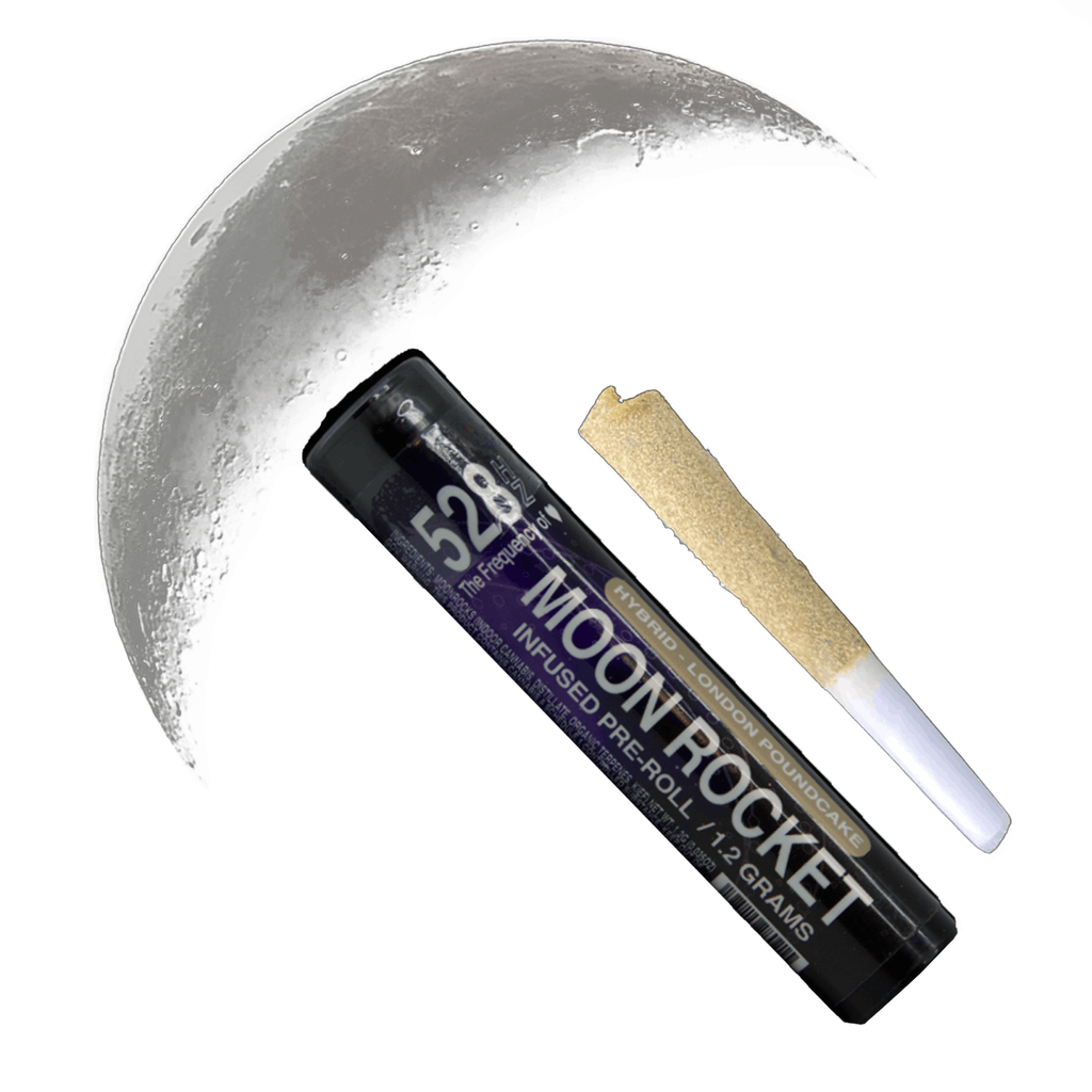 528 - London Poundcake - Moon Rocket - Pre-Roll with Kief - 1.2g (Single)