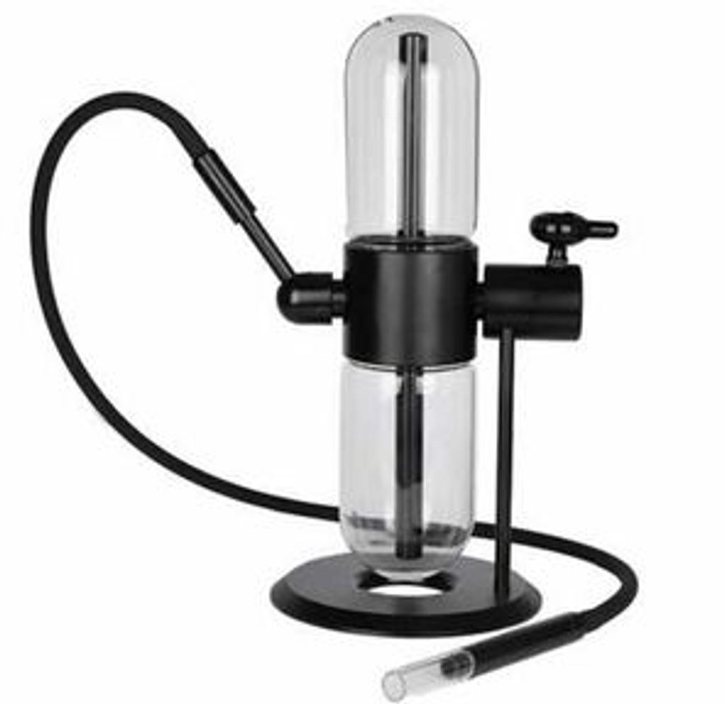 15" Glass Bong Gravity Rotating 360, Black