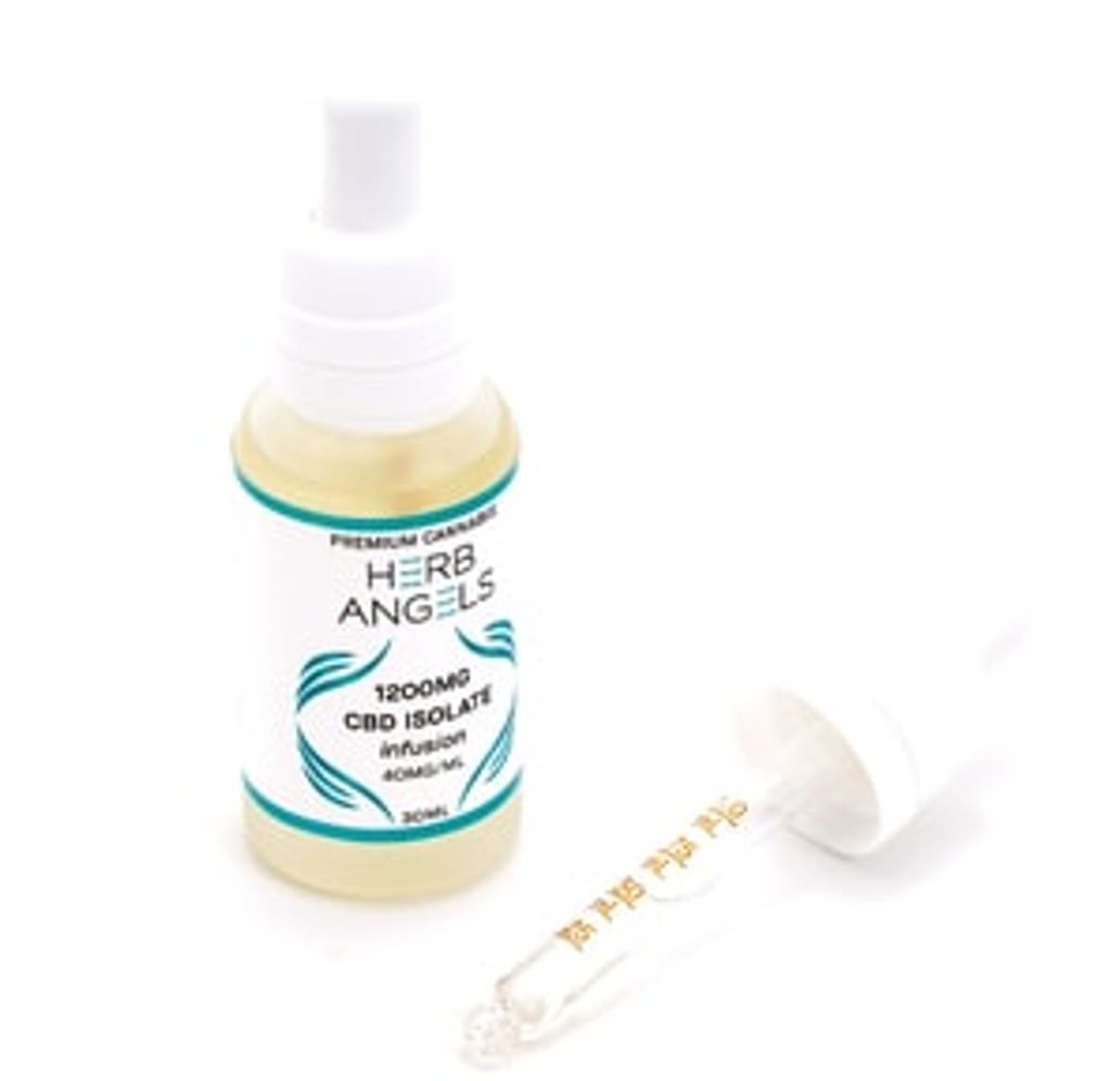 Tincture 1200mg CBD Isolate by Herb Angels