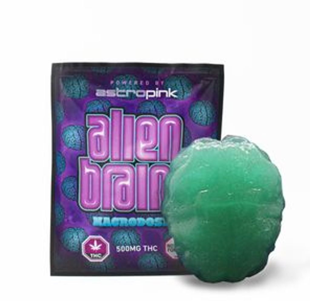 500mg THC Alien Brain Gummies by Astropink