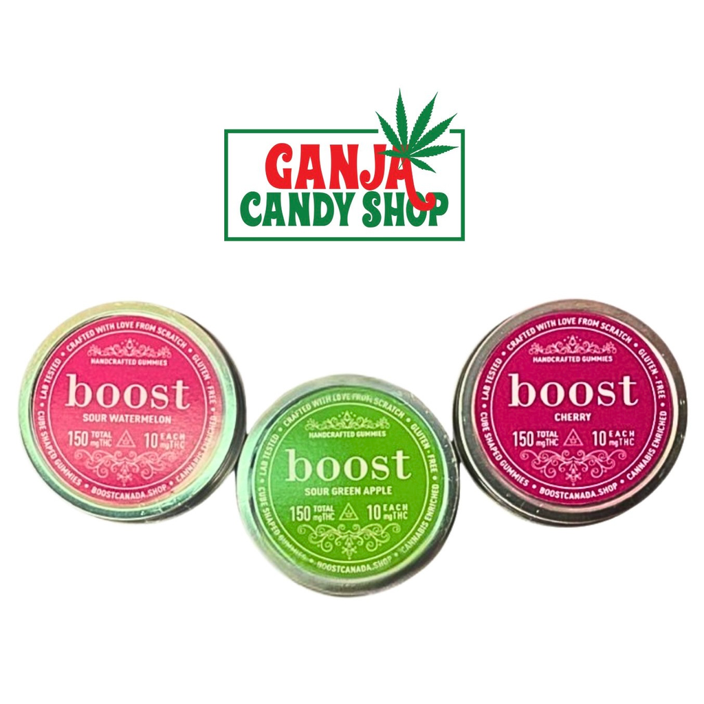 Boost Cannabis Enriched Gummies - 150mg THC (15 doses)