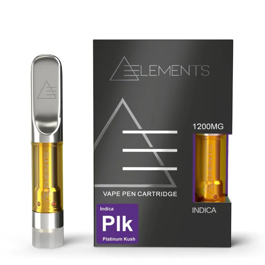 Platinum Kush THC Cartridge (1200mg)