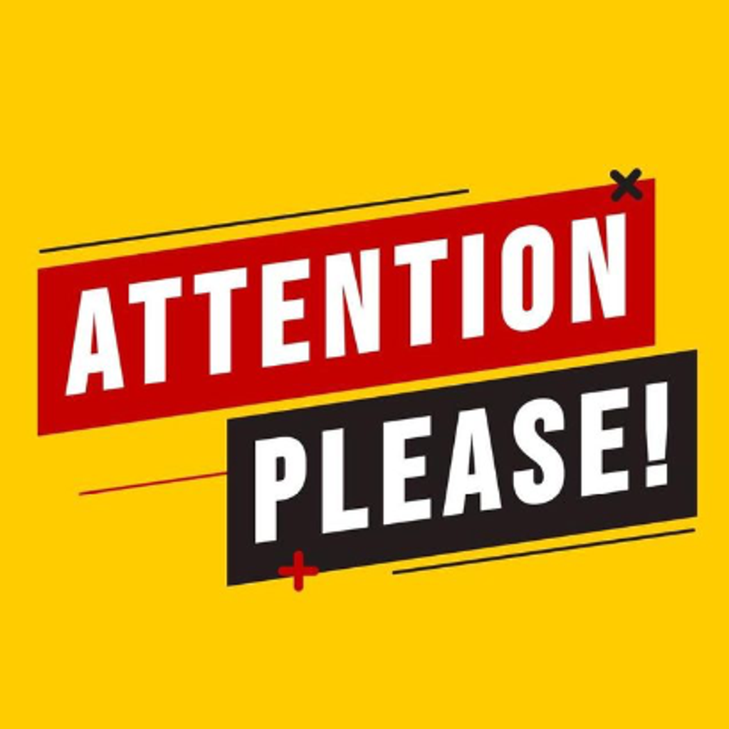 (ATTENTION) CLOSED JUNE 24th