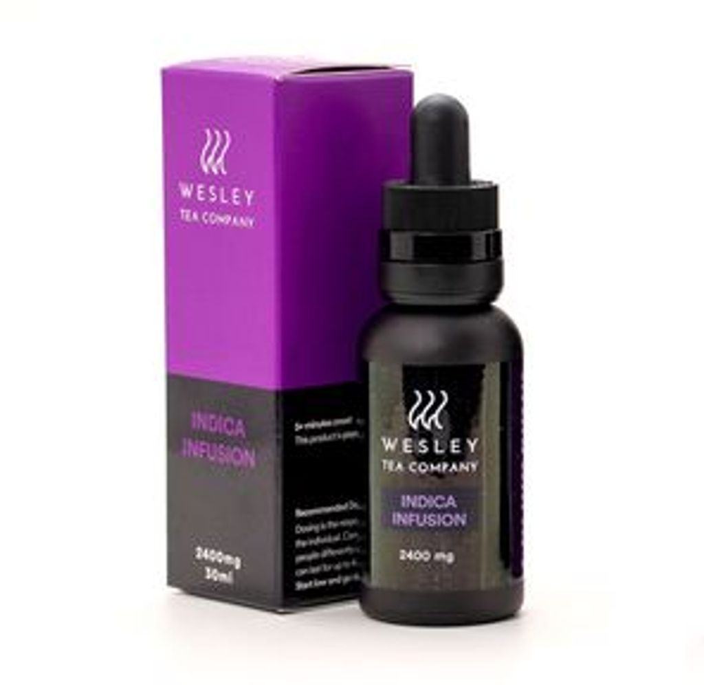 2400mg THC Indica Infusion by Wesley Tea
