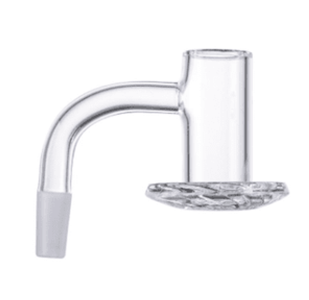 Full Weld Straight Blender Slurper Quartz Banger, 14mm 90˚