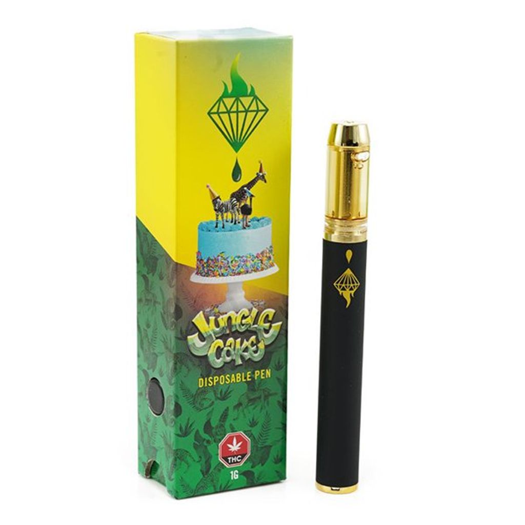 Diamond Concentrates 1g Disposable THC Vape - Jungle Cake