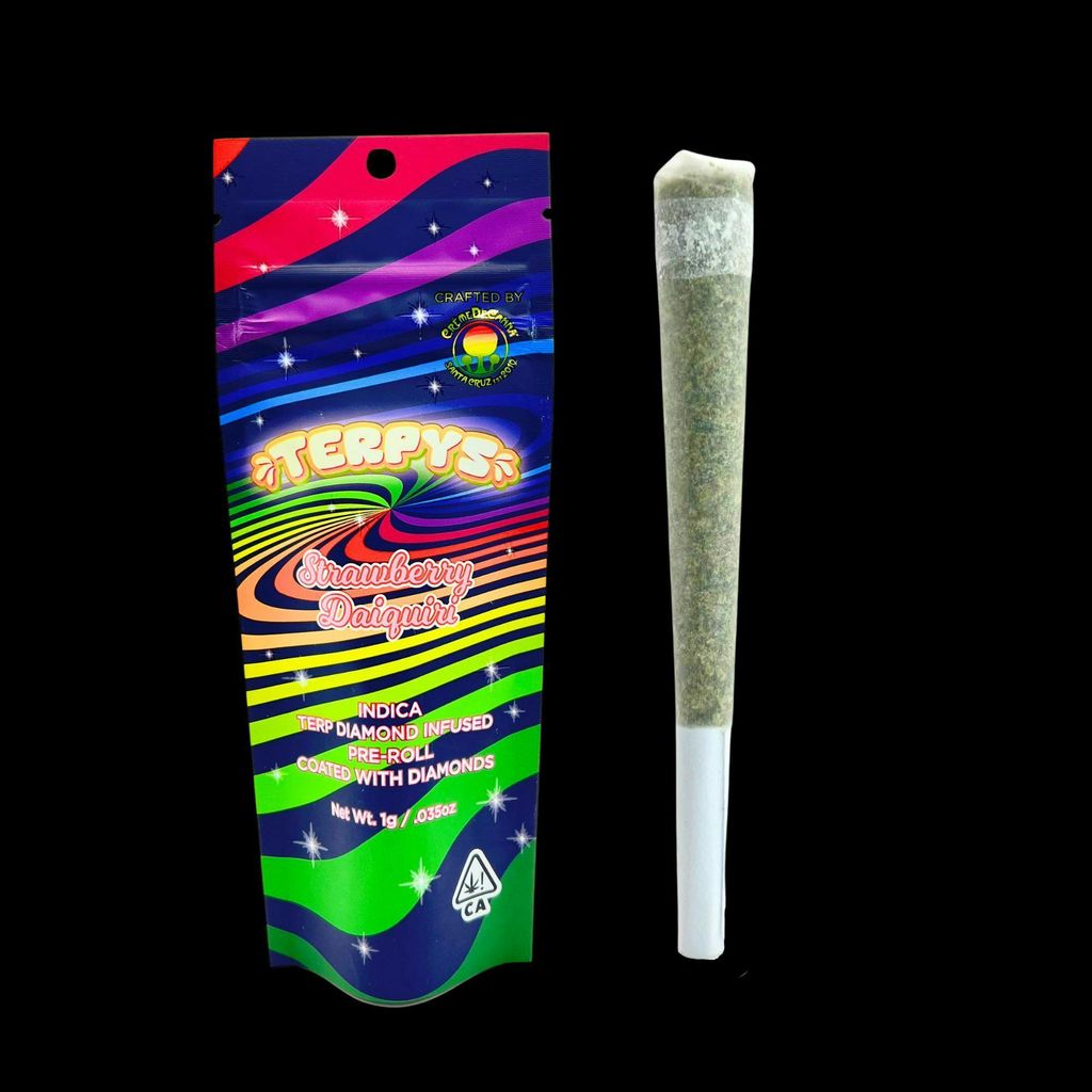 Creme De Canna - Terpy’s - Infused Pre Roll - Strawberry Daiquiri - 1g (I)