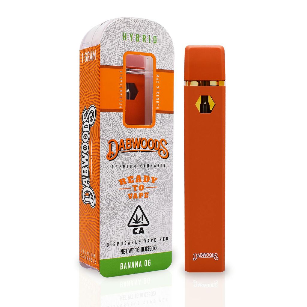 DABWOODS 1 GRAM ALL IN ONE DEVICE BANANA OG