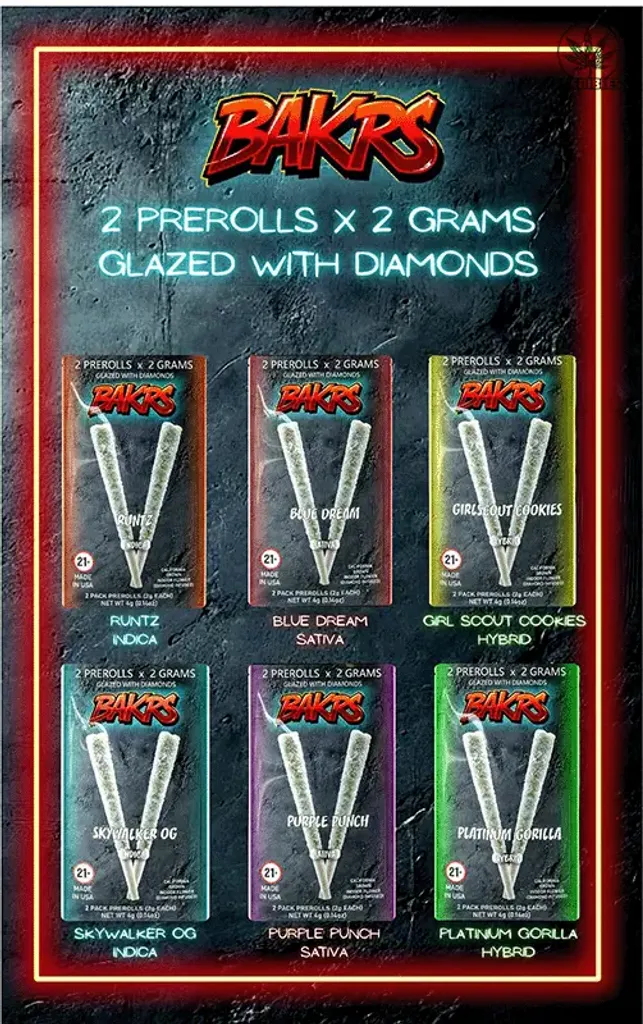 Bakrs Duo Pre Rolls