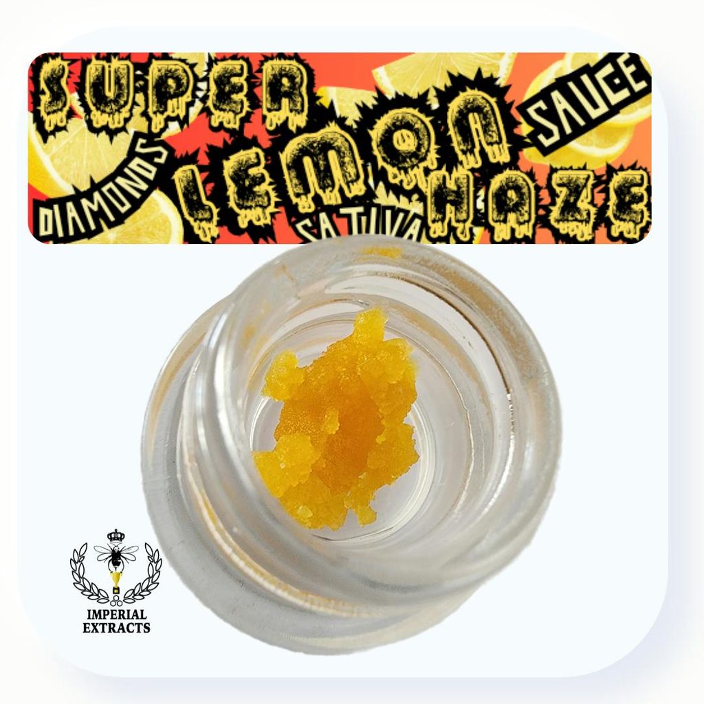 Super Lemon Haze 1.0 g (Sativa)-Diamonds/Sauce By Imperial Extracts