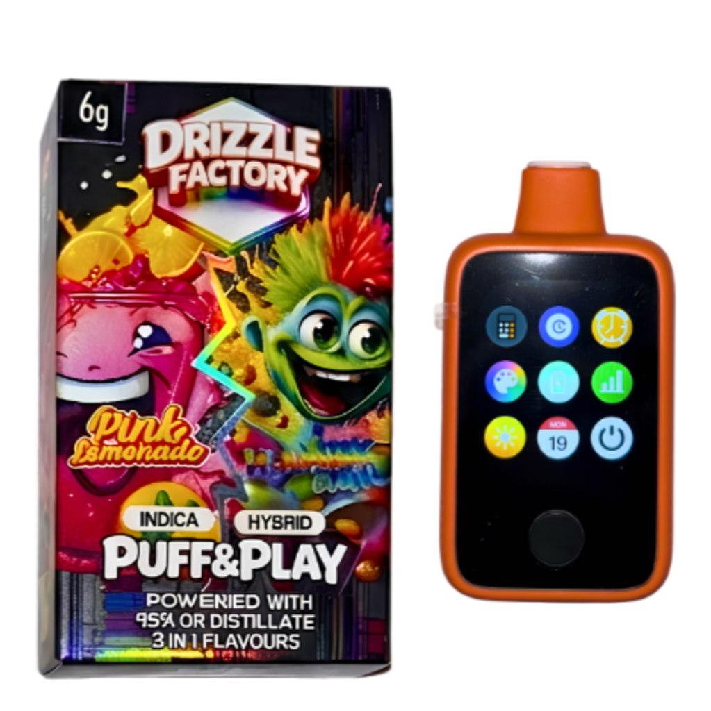 6g Drizzle Factory Puff & Play Vapes