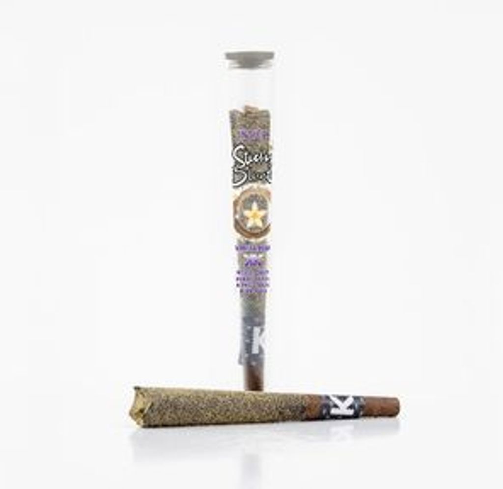 1 x 1g Shatter Infused Indica Blunt Vanilla Bean by KushKraft