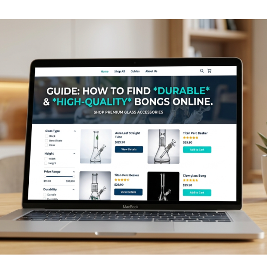 How to Find Durable and High-Quality Bongs Online