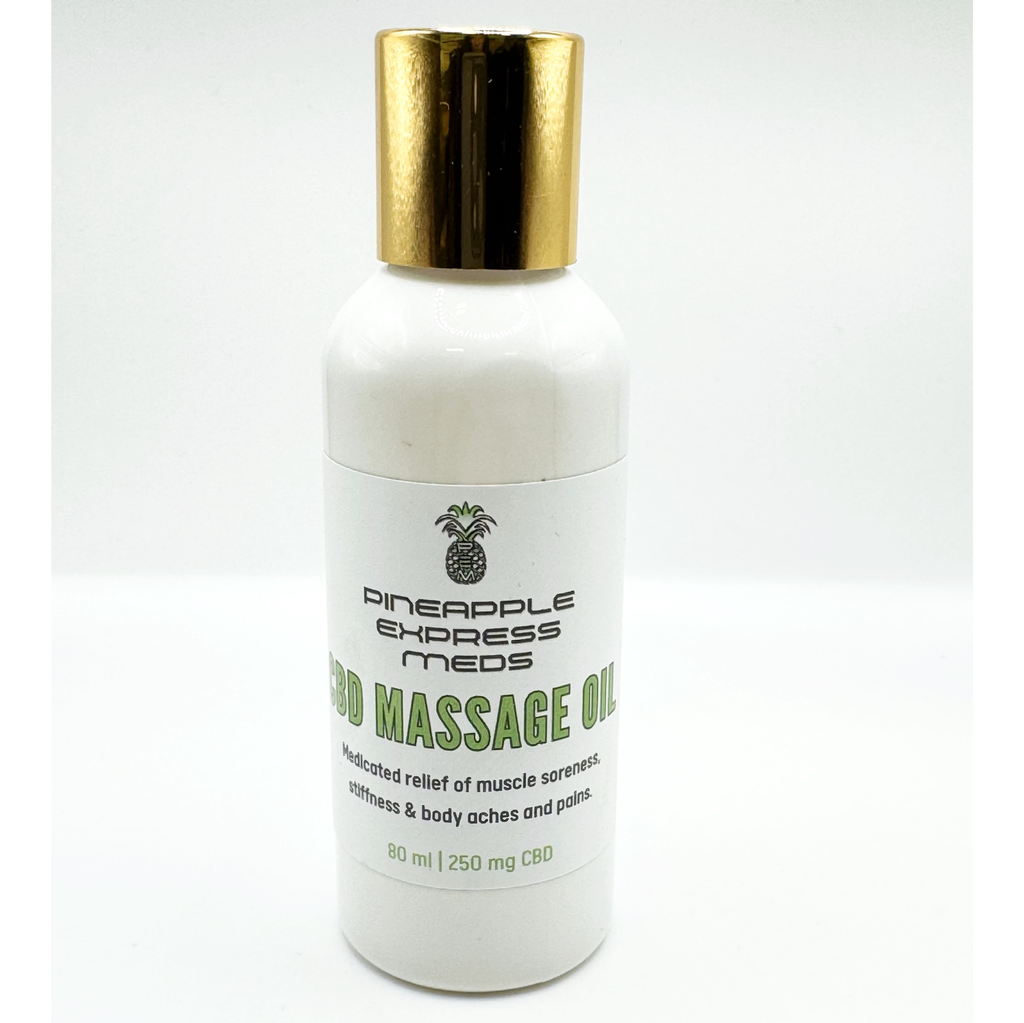 CBD Massage Oil - 250 mg - 100% Natural - THC FREE - duplicate