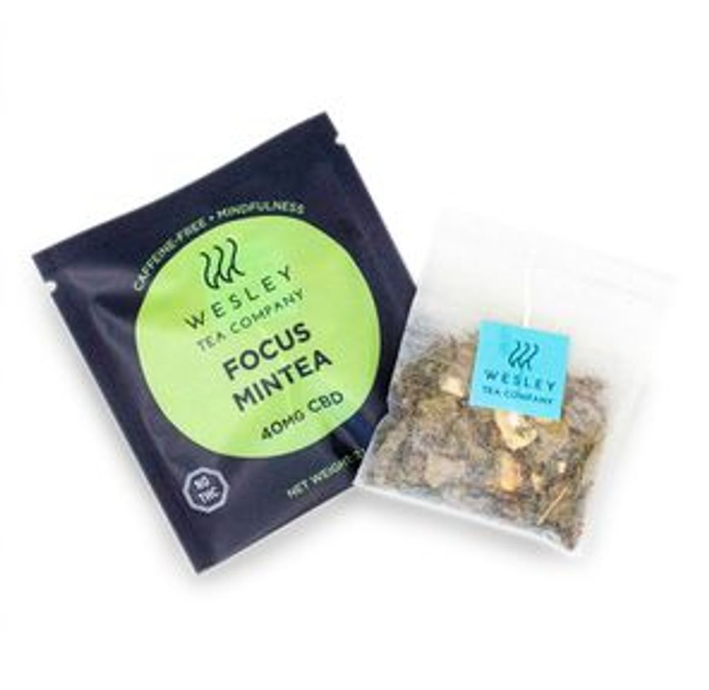 Focus Mintea 40mg CBD Single | Wesley Tea