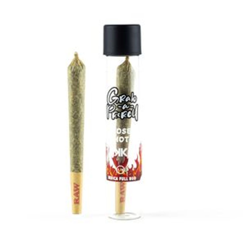 1G Rose Xtra Hot Grabba Pre Roll by KushKraft