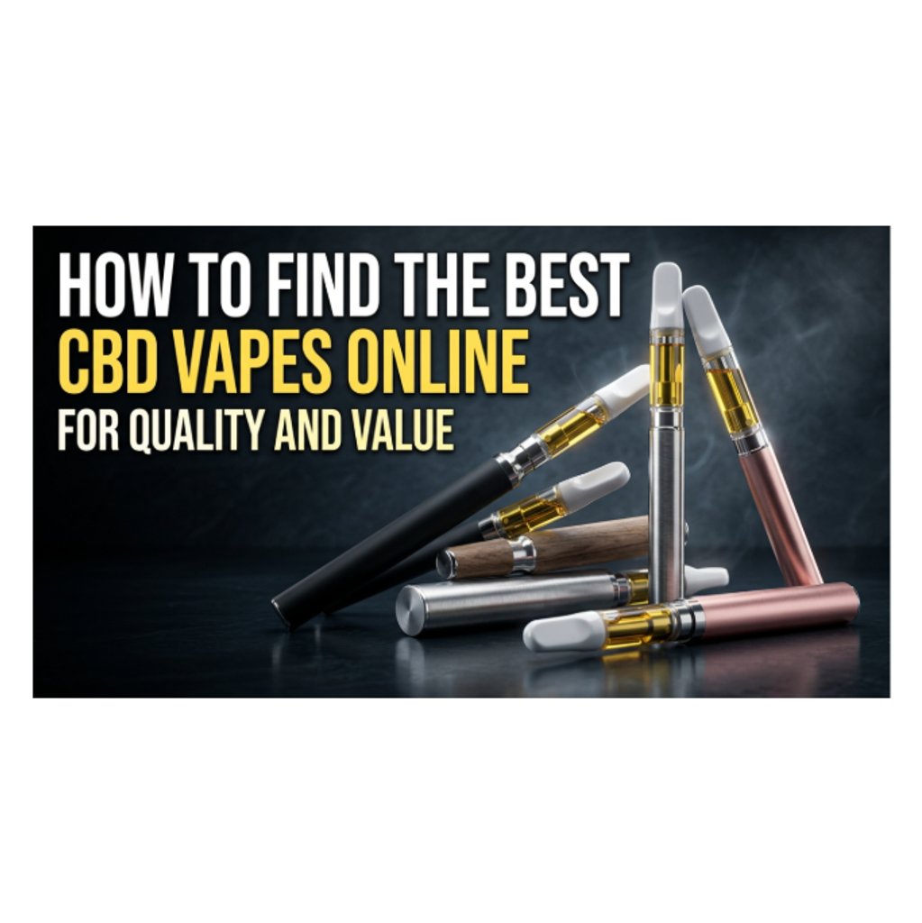 How to Find the Best CBD Vapes Online for Quality and Value