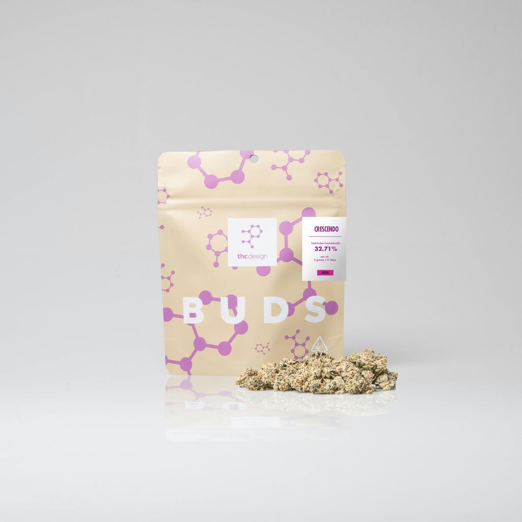 THC Design BUDS Crescendo 5g Pouch