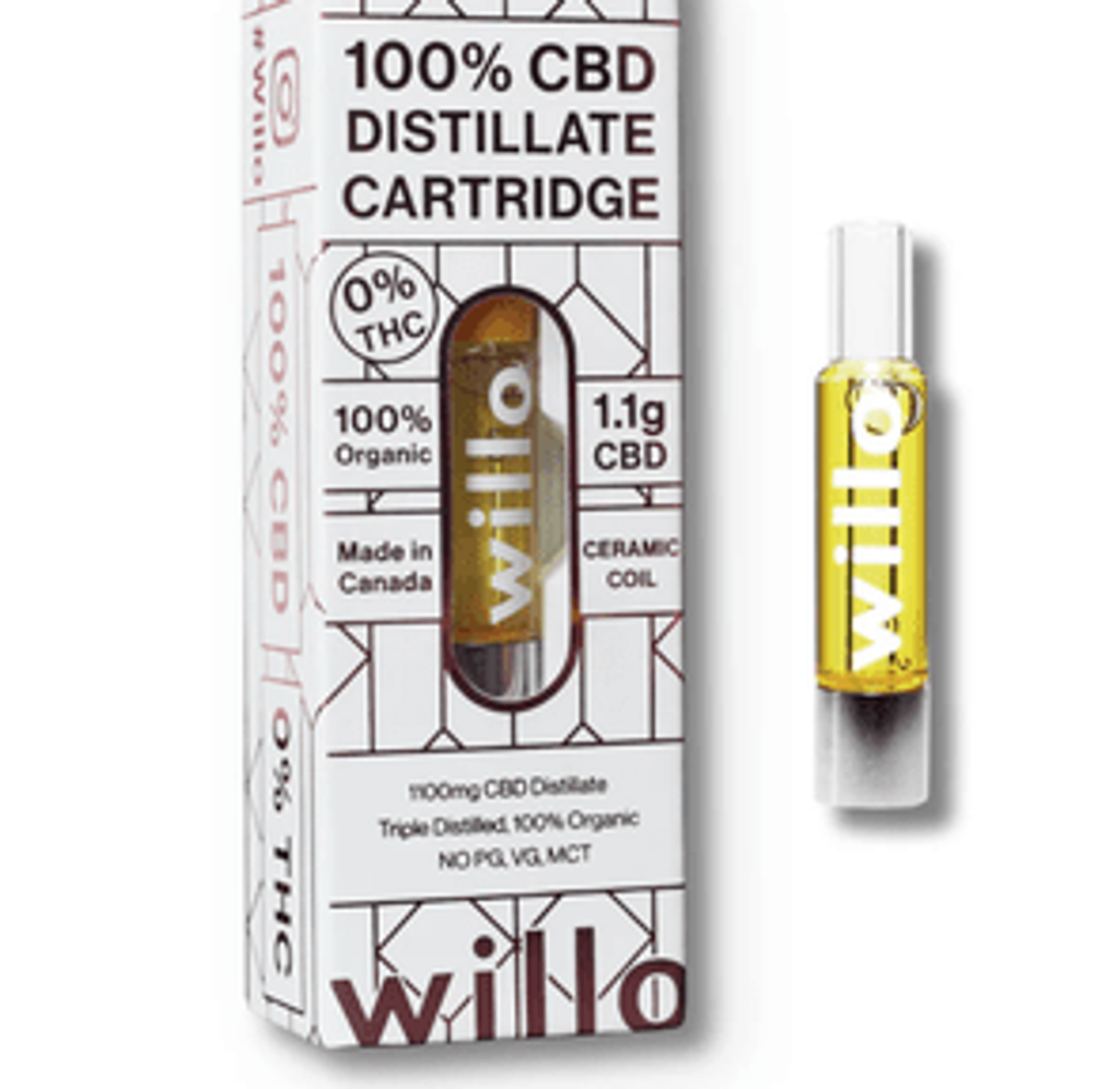 Cherry Wine - 1G CBD Vape Cartridge by Willo