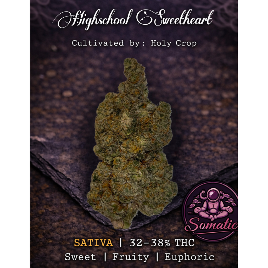 Highschool Sweetheart 🌸 | Sativa | Cultivated by Holy Crop| 30-37% THC | $150 an oz | $225 for 2 ozs 