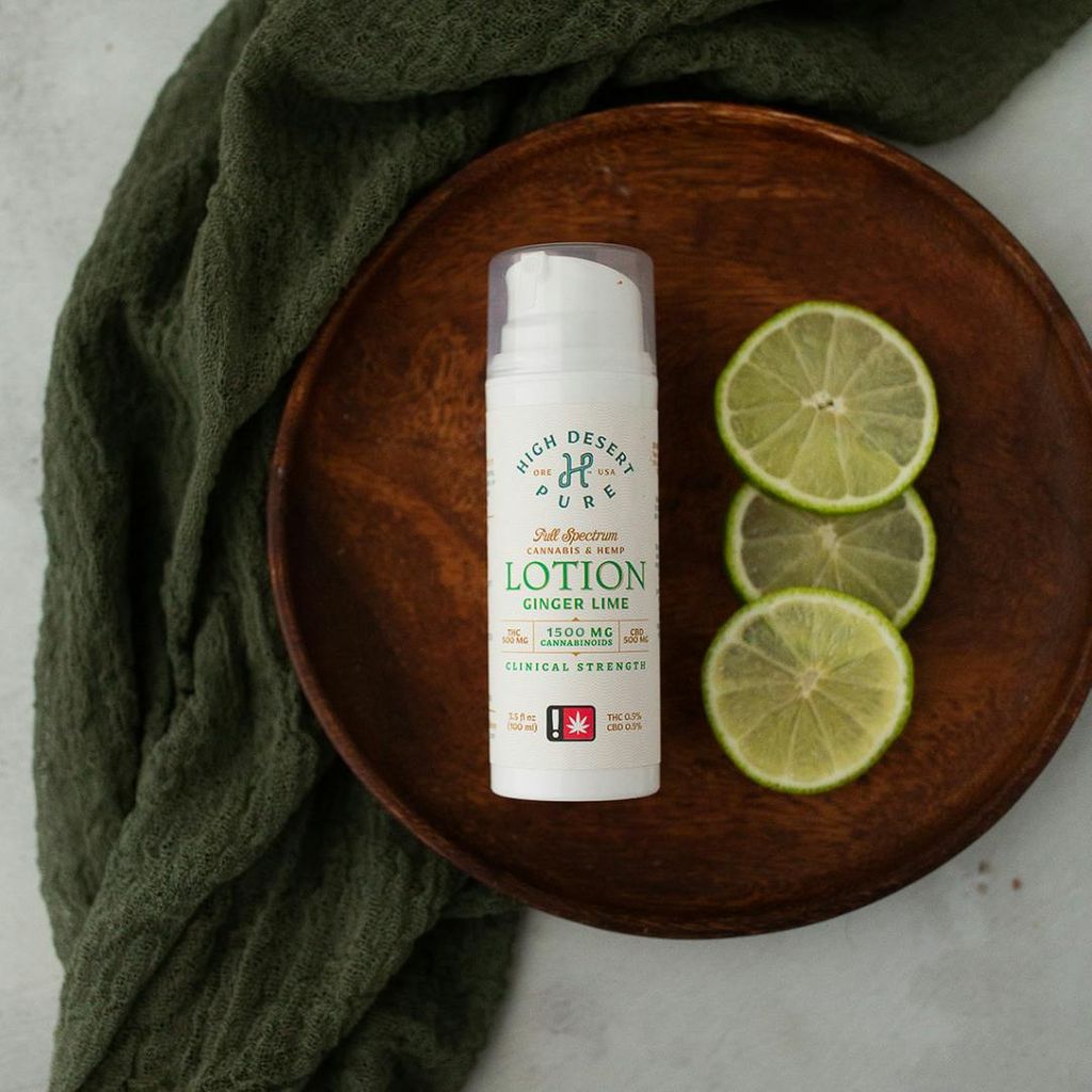 Ginger Lime Lotion (1500 mg)