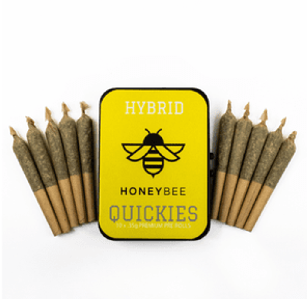 Gorilla Glue 10x.35g Quickies by Honeybee Premium - Hybrid - 25% THC