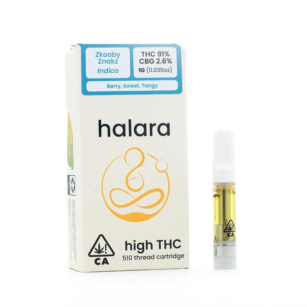 High THC - Zkooby Znakz 1G Cartridge