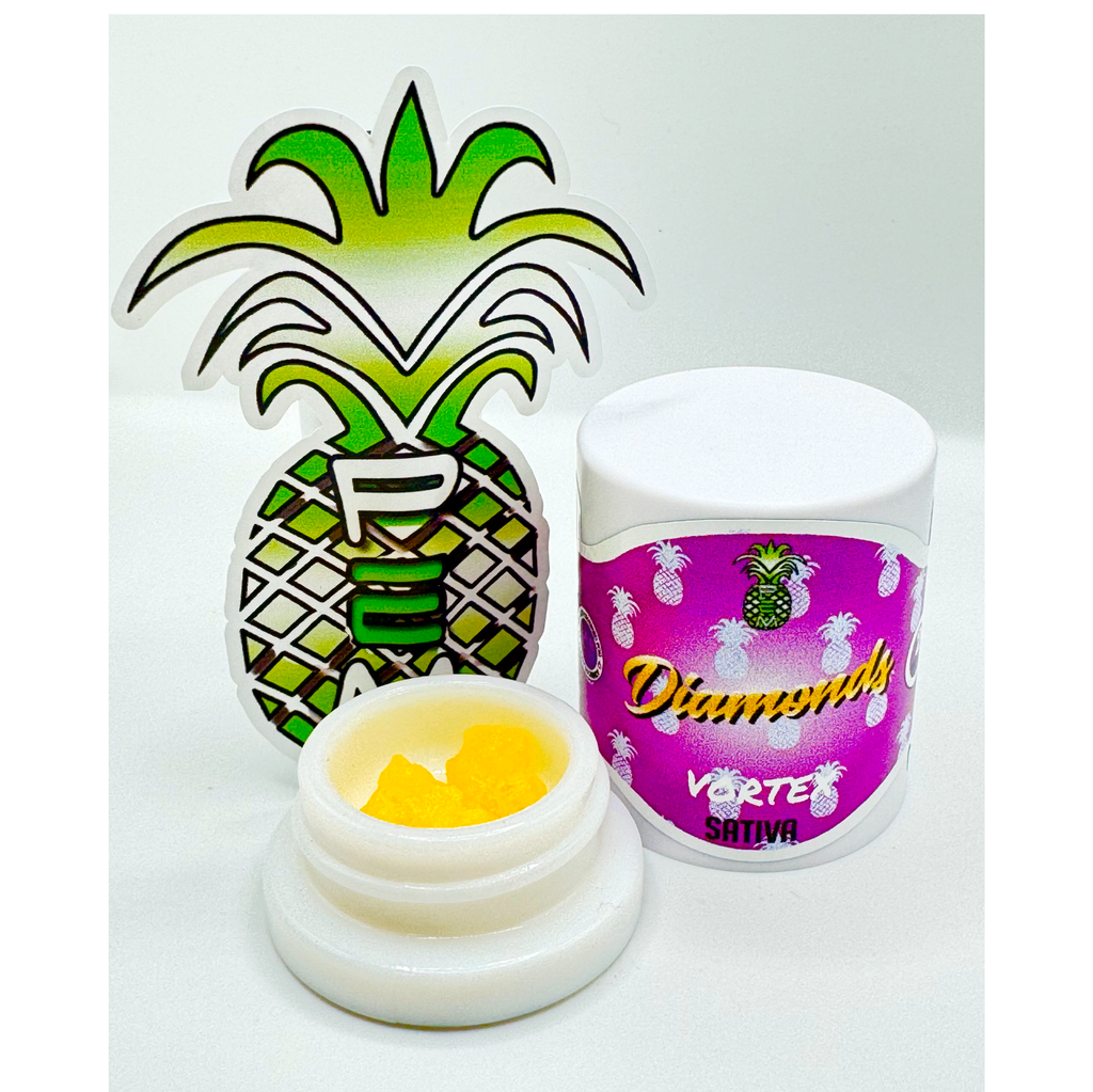 Diamonds - 95%+ THC - Concentrates - 2 Gram Jar