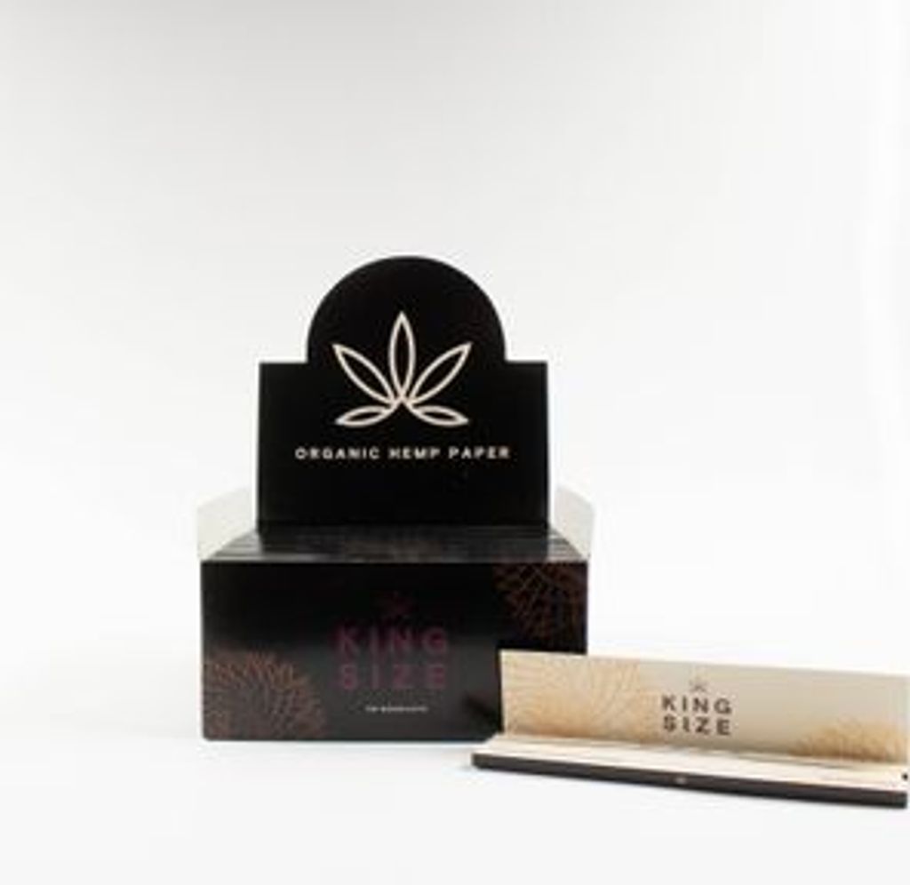CAFE Rolling Papers: King Organic Hemp Paper