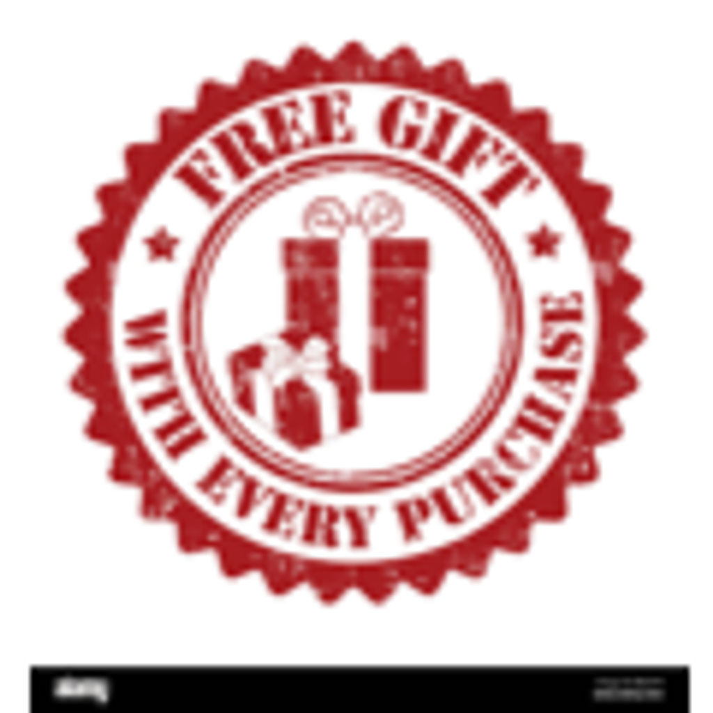 ************Free gift with every purchase