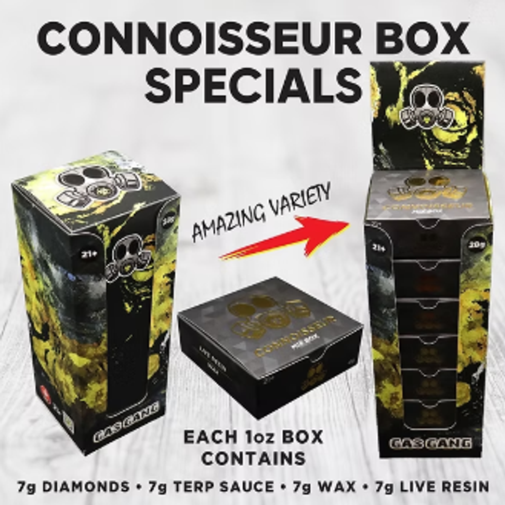   ‼️SALE 30% OFF‼️  - 4G GAS GANG CONNOISSEUR EXTRACTS BOX