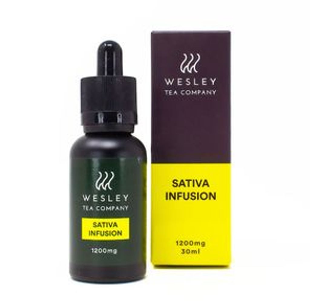1200mg THC Sativa Infusion by Wesley Tea