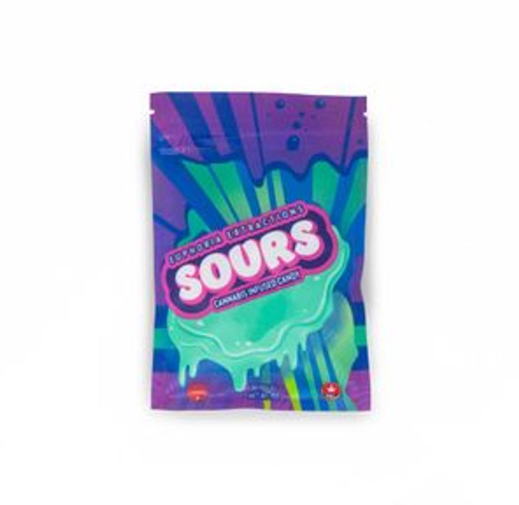 3000mg Indica Cherry Sours by Euphoria Extractions (100mgx30)