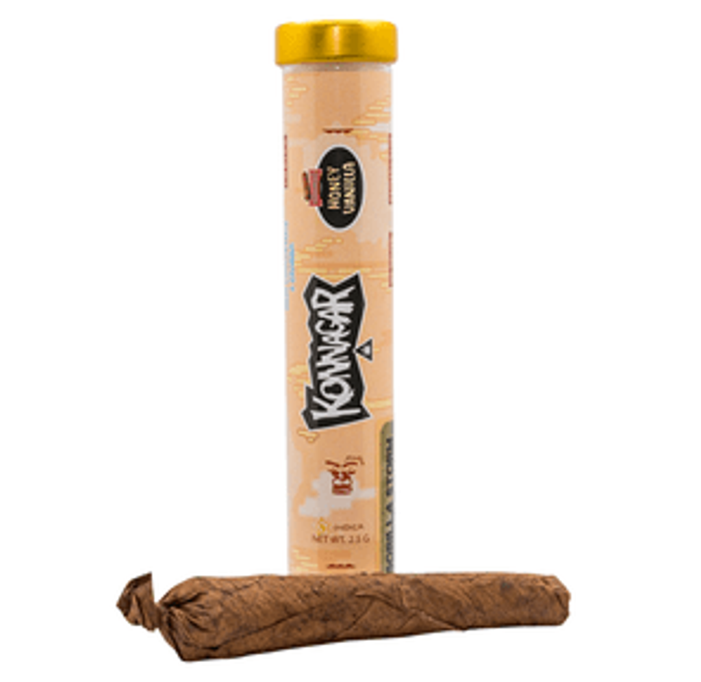 2.5G Honey Vanilla - Grabba & Hash Infused Konnagar by Kush Kong